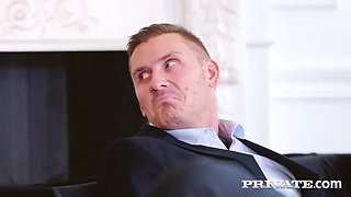 Lucy Heart Anal DP Threesome - Double Penetration & Facial with Freddy Flavas