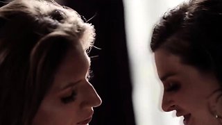 Busty stepmom gets licked and banged by shemale stepteen