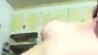 BBW Asian Liza Masturbates on Skype