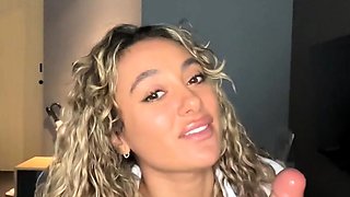 Toni Camille Masturbates With A Natural Dildo For Boss On