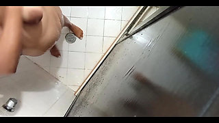 My Stepsister-in-law in the Shower