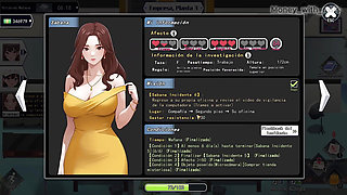 Fantasy Workspace #22  We Say Goodbye by Having Sex and Touching Her Tits