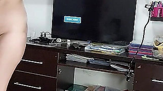 Sexy Wife Doing Housework Naked