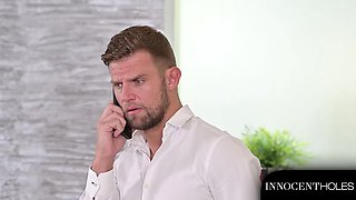 Stud Psychologist Prescribes Stiff Cock For Nympho Client Alyssa Bounty