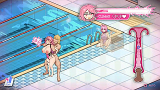 Hentai Game - Minami Hentai Gallery Scene Pool Sex 2 - Lifeguard Holic