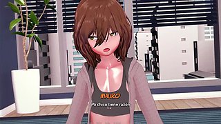 3 Friends Jerk My Big Dick Until I Cum Hard - Venezuelan Amateur Hentai