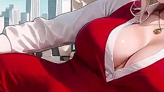 Blonde Secretary Vs Silver Braid! Taboo Contrast in the Sun-drenched Bedroom