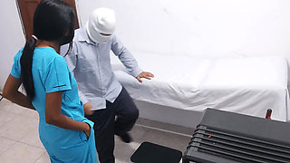 Nurse Porn!! They Seduce a Patient to Fuck in the Hospital.