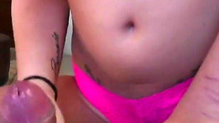 Cute stepsis blows her stepbro before stepmom comes home