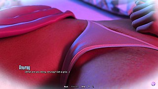 Big Ass Stepsister Seducing Me While Watching a Movie - 3D Hentai Animated Porn - Life in Santa County