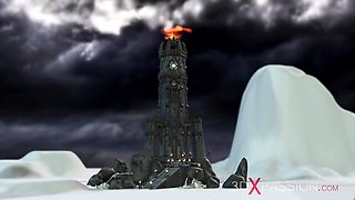 Lascivious side piece at big cock video