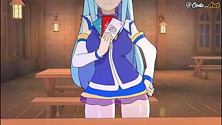 Kazuma Fucks Aqua Challenge