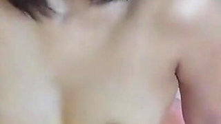 Stunning Beauty Face Soaked in Thick Facecum After an Intense Finish Session