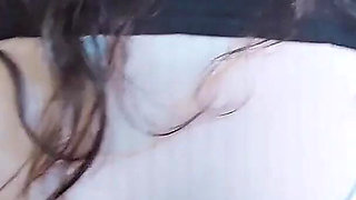 I Rubbed My Ass Against His Cock so Much That I Made Him Shoot a Big Stream of Cum