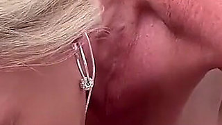 Beautiful Blonde MILF Wife Fucked by Husband with Big Cock in the Garden