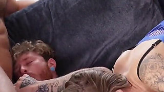 Tanned Italian Stud Gio Givani and Blonde Surfer Bro