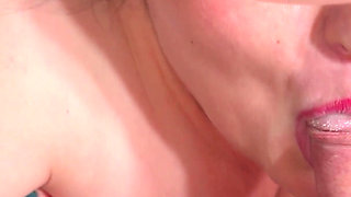 Throbbing Cum in Mouth Blowjob