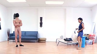 Hot Amateur Asian blowjob in my car