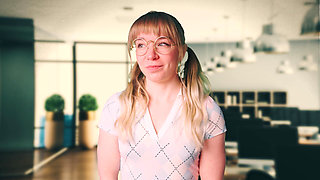 I'm an Office Slut as Stepdad's Punishment