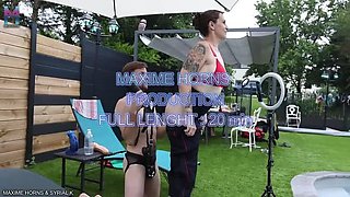 Hot MILF Fists & Pegs Him Hard with Huge Dildo - Deep Anal Gaping