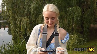 Hunt4k. cute blondie beauty daruma rai was longing a huge shaft in her Tight Pussy