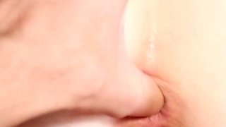 Cute Teen with Perfect Ass Gets Anal Creampie - No Mercy Fuck