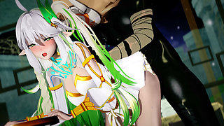 Genshin Impact - Dendro Archon Rukkhadevata X Hilichurl Sex - 3D Hentai Animations