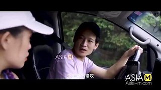 Asian Babe Guan Ming Mei Gives Blowjob & Fucks Doggystyle Outdoor - Live Sex Show Full Video