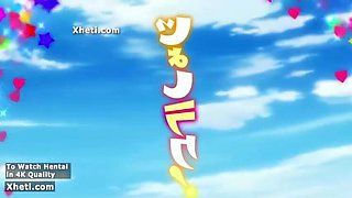 Anime Hentai Girlfriend Hardcore Sex - Blowjob, Doggystyle & Creampie with Big Natural Tits