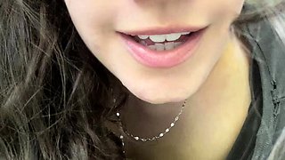 Chubby Brunette Big Boobs Dildo Masturbation
