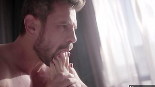 Blond bombshell Kenna gets pounded by stud Manuel in every position imaginable