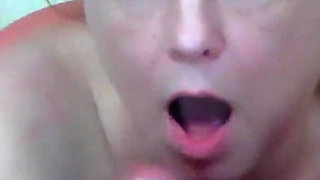 Close up Smoking Blowjob