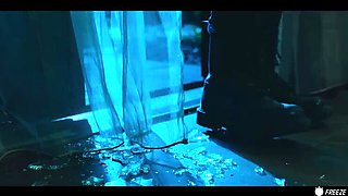 Time Stop Sex - Hot Brunette Milan Cheek Freezes for Homeowner's Freeuse Fuck