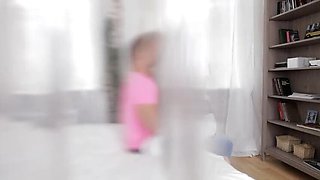 Teen Couples Fucking: Skinny 18 Year Old Girls Anal & Doggy Style