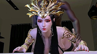 Pixel Fantasy: The Big Boob Goddess Returns- 3D Animation Hentai