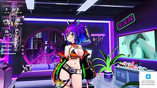 Lengthy haired Blonde hentai