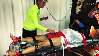 Mistress April Ties Him Down Tight - BDSM Bondage