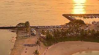 In Our Waikiki Hotel -- Suspenders, Sunset, and Slow-mo Shower