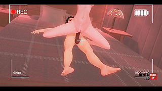 Dandadan Hentai - Aira Ridding Okarun's Dick - Asian Japanese Anime Manga