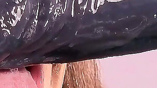 Mouth Fetish Uvula Close I Gag on a Hard BBC