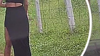 Flash Cock to a Girl in the Car!