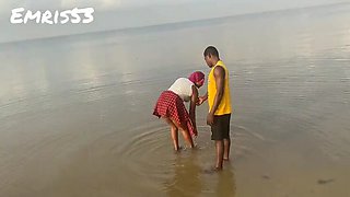 Emris53 Rough Fucks Asian Teen on Beach - Big Ass & BBC Hardcore