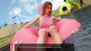 Step Sister Gives Me Blowjob in Pool - 3D Hentai Animated Porn - Milfy City