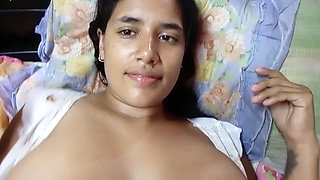Rich Vaginal Fuck, Penetration of My Horny Busty Stepsister in Her Room in Pajamas