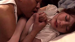 Father In Law's Tongue Licking From Night