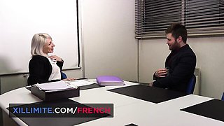 French Girls At Work featuring Julie Holly's cougar movie