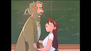 Slutty College Girl Hentai - Naughty Anime Sex at Home