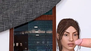 Laura Lustful Secret - Gameplay - Roleplay - Big Ass Perfect Stepmom Fucks by Two Stranger While Partying