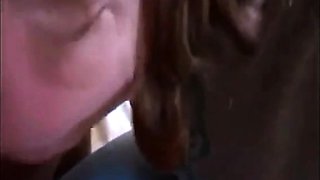 Blonde Amateur's Deepthroat Webcam Fun