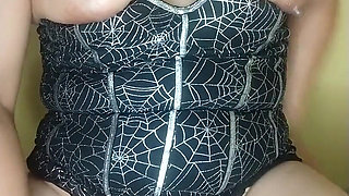 Horny Girlfriend Sticks Anal Plug in Her Ass for Her Lover